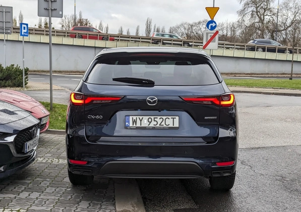 Mazda CX-60 cena 229999 przebieg: 21181, rok produkcji 2022 z Chęciny małe 121